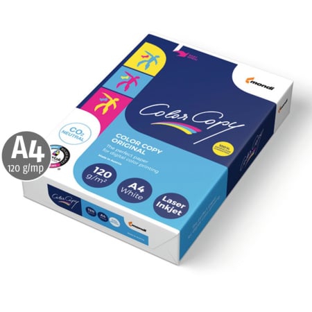 Articole din hartie - Color Copy,A4, 120 g/mp, 250 coli/top