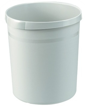 Produse curatenie pentru birou - Cos de birou pentru hartii, 18 litri, HAN Grip - gri