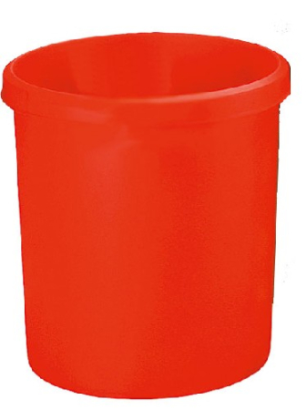 Produse curatenie pentru birou - Cos de birou pentru hartii, 18 litri, HAN Grip - rosu