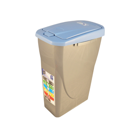 Cosuri pentru colectare selectiva - Cos Ecobin pentru colectare selectiva a deseurilor, 25 l, albastru