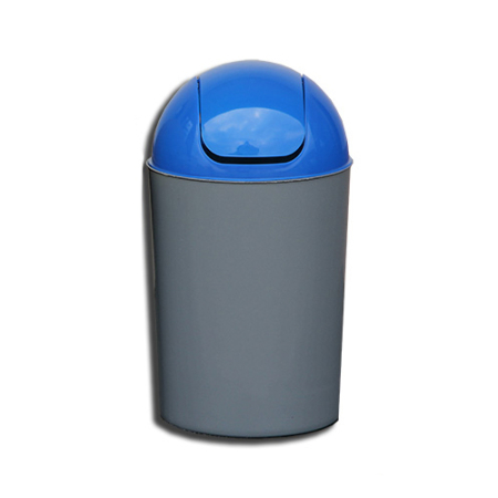 Cosuri pentru colectare selectiva - Cos Flip-Flap colectare selectiva, 12 litri, capac albastru