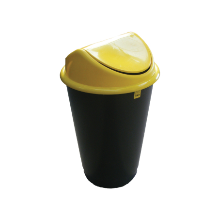 Cosuri pentru colectare selectiva - Cos Flip-Flap pentru colectare selectiva a deseurilor, 60 l, galben