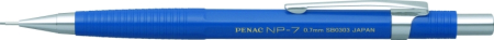 Instrumente de scris si corectura - Creion mecanic profesional PENAC NP-7, 0.7mm, con metalic cu varf cilindric fix - corp albastru