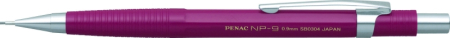 Instrumente de scris si corectura - Creion mecanic profesional PENAC NP-9, 0.9mm, con metalic cu varf cilindric fix - corp bordeaux