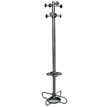 Mobilier si accesorii birou - Cuier tip pom, metalic, negru