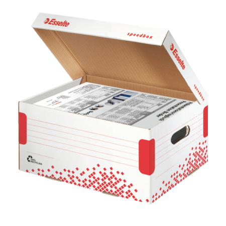 Organizare si arhivare - Cutie de arhivare ESSELTE Speedbox cu capac, A4