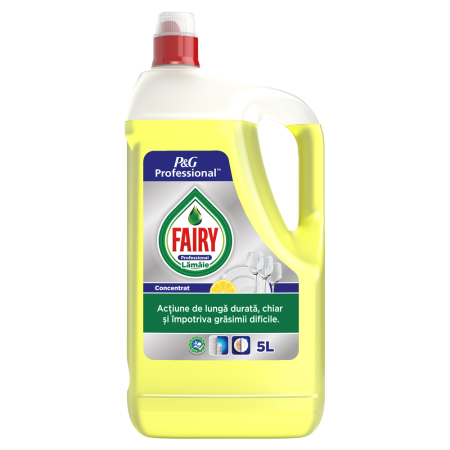 Produse curatenie pentru birou - Detergent vase Fairy Expert Lemon, 5 l