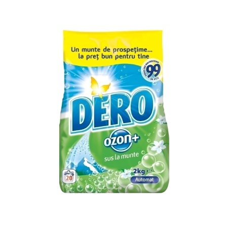 Produse curatenie pentru birou - Detergent Dero pentru rufe, automat, 2 kg