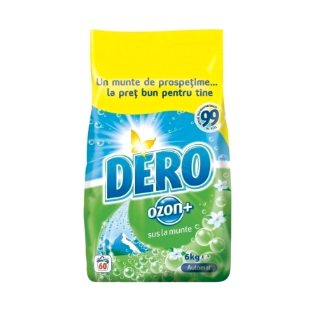 Produse curatenie pentru birou - Detergent Dero pentru rufe, automat, 6 kg