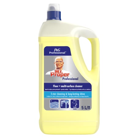 Detergenti pentru pardoseli - Detergent pardoseala, Mr Proper, Lemon, 5 l