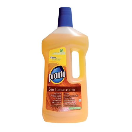 Produse curatenie pentru birou - Detergent parchet, Pronto, Lemn Curat, 750 ml