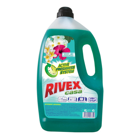Produse curatenie pentru birou - Detergent pardoseala, Rivex Casa, de portocale, 4 l