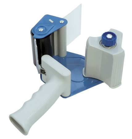 Ambalare - Dispenser pentru banda adeziva 75 mm x 66 m, pentru impachetat, DONAU