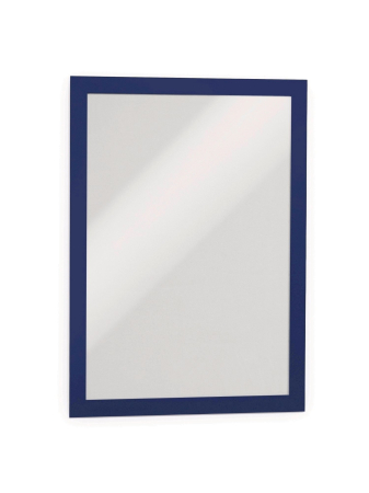 Comunicare si prezentare - Display magnetic Durable Duraframe, A4, albastru, 2 bucati/set