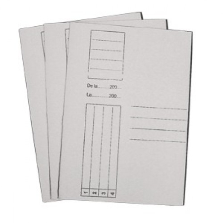 Organizare si arhivare - Dosar carton alb duplex simplu, 230gr
