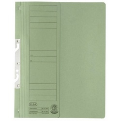Dosare din carton - Dosar carton incopciat 1/1 ELBA Smart Line - verde