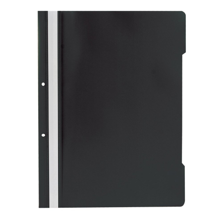 Organizare si arhivare - Dosar cu sina si 2 perforatii Noki, negru, 25 bucati/set