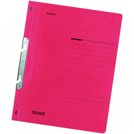 Organizare si arhivare - Dosar de incopciat 1/1 Lux Falken, carton, 250 g/mp, rosu