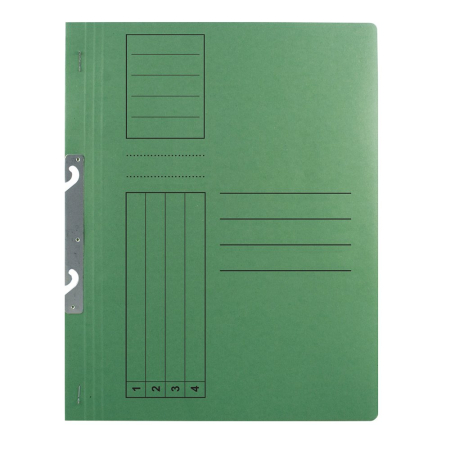 Organizare si arhivare - Dosar incopciat 1/1 Basic, carton, vernil, 10 bucati/set