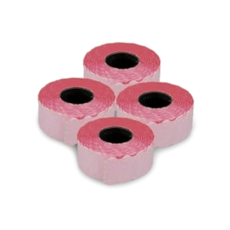 Marcare si etichetare - Etichete autoadezive pentru marcatoare, 22 x 12 mm, rosu fluorescent