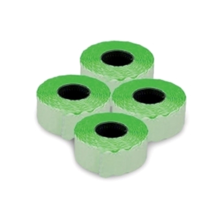 Marcare si etichetare - Etichete autoadezive pentru marcatoare, 26 x 16 mm, 1000 bucati/rola, verde fluorescent