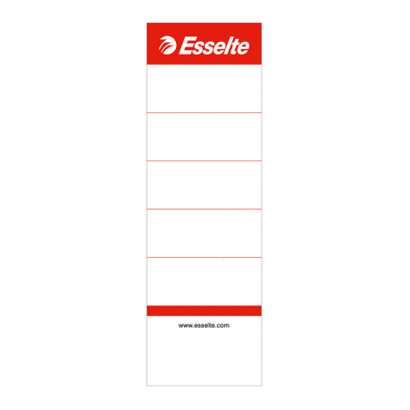 Organizare si arhivare - Etichete Esselte interschimbabile din carton, 75 mm, 10 buc/set