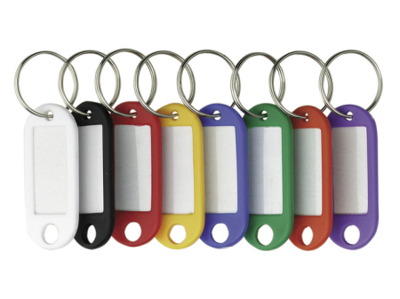 Mobilier si accesorii birou - Etichete pentru chei,  25/set,  ALCO - culori asortate