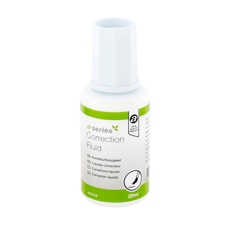 Instrumente de scris si corectura - Fluid corector A-series, aplicator tip pensula, 20 ml