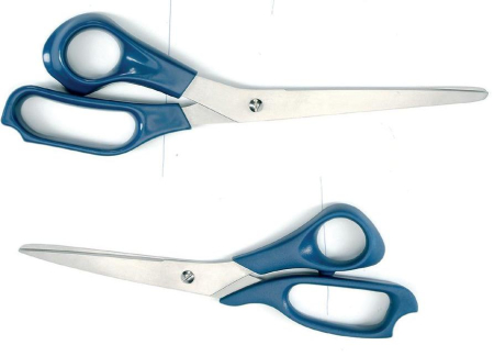 Accesorii pentru birou - Foarfeca titanium, ergonomica, 16cm, ALCO