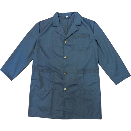 Echipamente de protectie - Halat unisex, tercot, bleumarin, marimea XXL