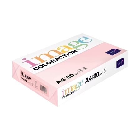 Articole din hartie - Hartie color Coloraction, A4, 80 g/mp, roz- Tropic, 500 coli/top