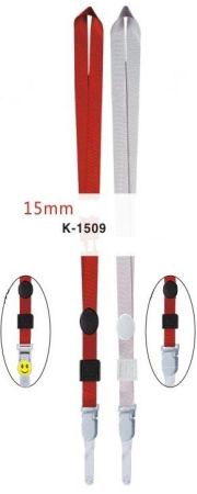 Comunicare si prezentare - Lanyard textil, 15mm latime, KEJEA - albastru