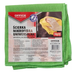 Produse curatenie pentru birou - Laveta universala, microfibra, 30x30cm, Office Products - diverse culori