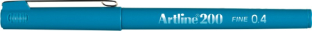 Instrumente de scris si corectura - Liner ARTLINE 200, varf fetru 0.4mm - albastru sky