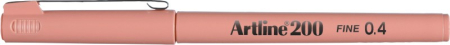 Instrumente de scris si corectura - Liner ARTLINE 200, varf fetru 0.4mm - galben-portocaliu