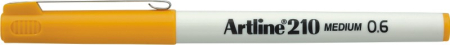 Instrumente de scris si corectura - Liner ARTLINE 210, varf fetru 0.6mm - galben