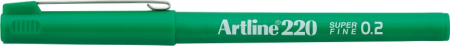 Instrumente de scris si corectura - Liner ARTLINE 220, varf fetru 0.2mm - verde