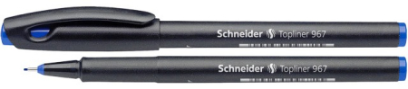 Instrumente de scris si corectura - Liner SCHNEIDER  967, varf fetru 0.4mm - albastru