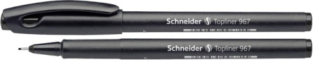 Instrumente de scris si corectura - Liner SCHNEIDER  967, varf fetru 0.4mm - negru