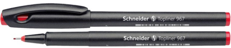 Instrumente de scris si corectura - Liner SCHNEIDER  967, varf fetru 0.4mm - rosu