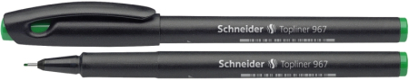 Instrumente de scris si corectura - Liner SCHNEIDER  967, varf fetru 0.4mm - verde