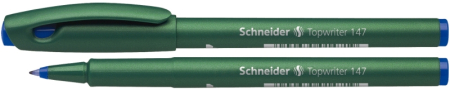 Instrumente de scris si corectura - Liner SCHNEIDER Topwriter 147, varf 0.6mm - albastru