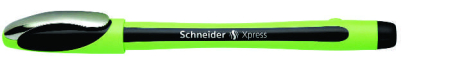 Instrumente de scris si corectura - Liner SCHNEIDER Xpress, rubber grip, varf fetru 0.8mm - negru