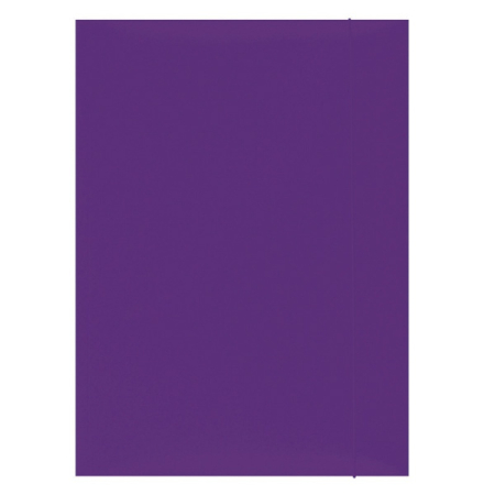Organizare si arhivare - Mapa din carton plastifiat cu elastic, 300gsm, Office Products - violet