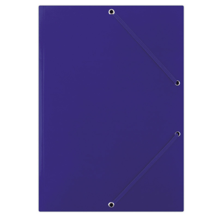 Organizare si arhivare - Mapa din carton plastifiat, cu elastic pe colturi, 400gsm, DONAU - albastru