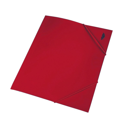 Organizare si arhivare - Mapa documente, A4, plastic, inchidere cu elastic, rosu
