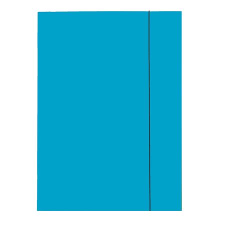 Organizare si arhivare - Mapa Esselte Economy din carton, cu elastic, albastru deschis