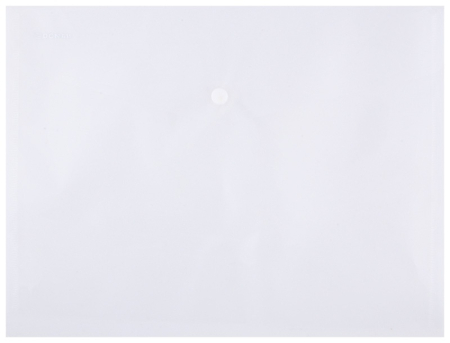 Mape din plastic - Mapa PP protectie documente A4 landscape, inchidere cu capsa, 12/set, DONAU - transparent