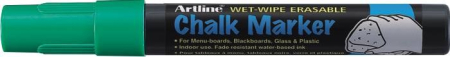 Instrumente de scris si corectura - Marker cu creta ARTLINE, pentru table de scris, varf 4.0mm - verde
