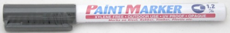 Instrumente de scris si corectura - Marker cu vopsea ARTLINE 440XF, corp metalic, varf rotund 1.2mm - negru